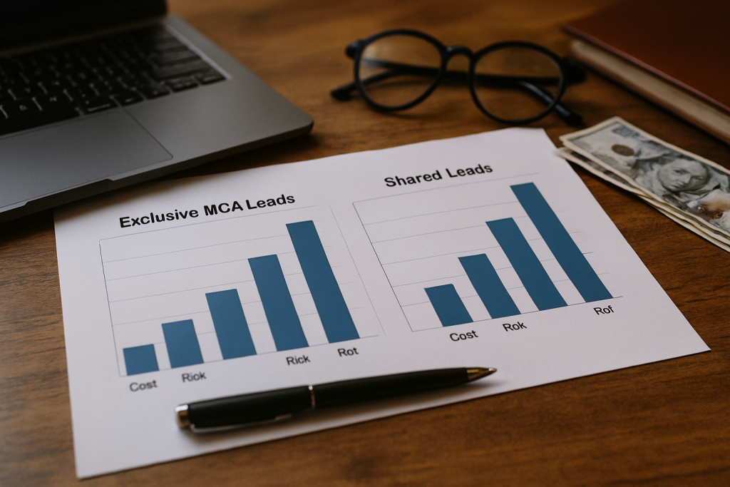 Exclusive MCA Leads vs Shared Leads: Cost, Risk, and ROI