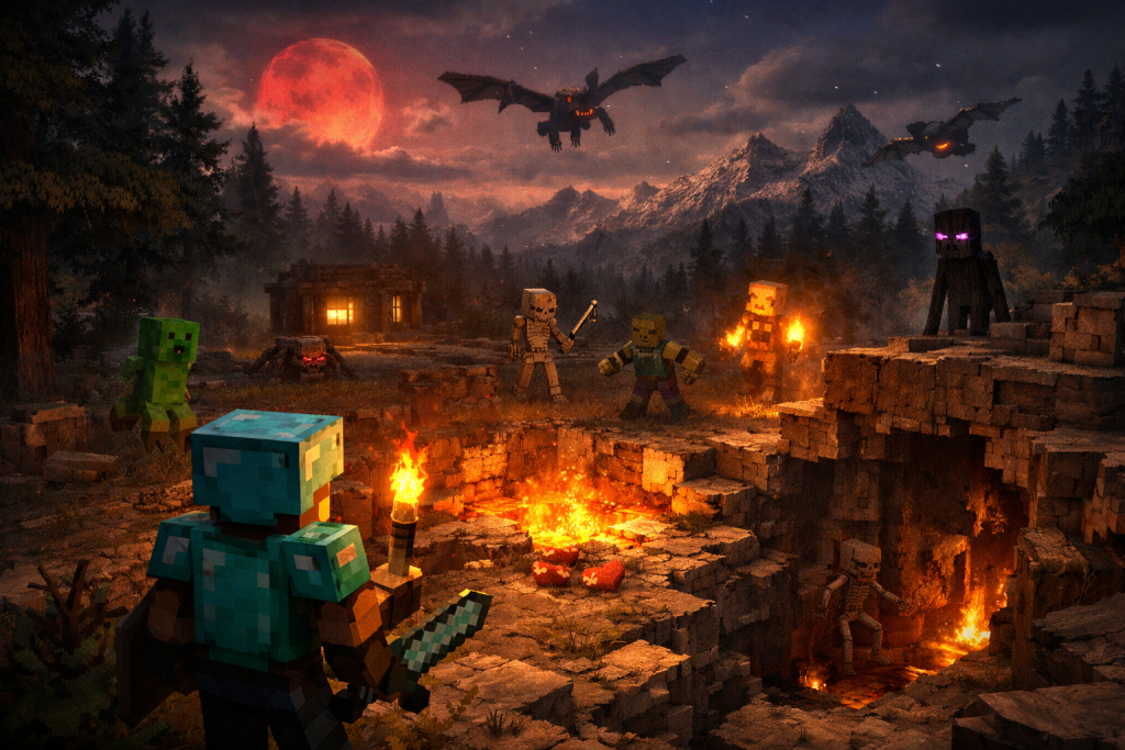 What Makes Hardcore Survival Mode So Challenging in Minecraft